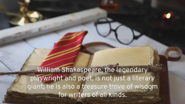 Video thumbnail for Bard's Wisdom: What Shakespeare Can Teach Writers
