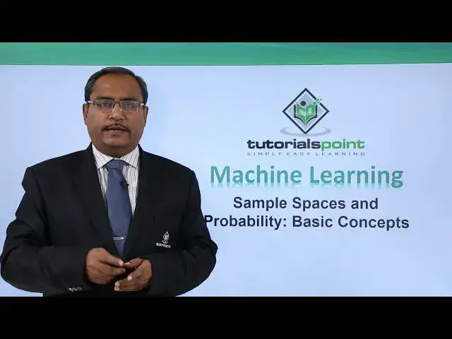 Video thumbnail for Machine Learning - Probability and Counting Rules - Sample Spaces and Probability : Basic Concepts