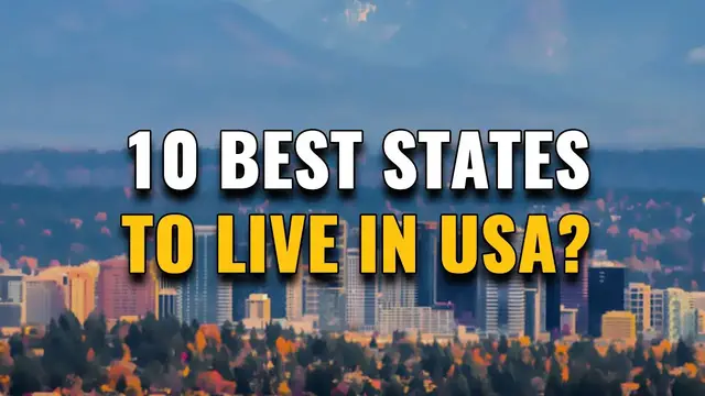 Video thumbnail for Top 10 Best States to Live in the United States 2025