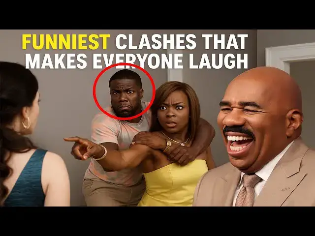 'Video thumbnail for Steve Harvey vs Kevin Hart: Funniest Clashes That Prove Everyone’s Got a Gift!#ShockSpill'