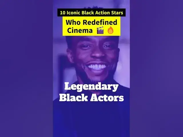 'Video thumbnail for 10  Black Hollywood Action Stars Who Redefined Cinema 🎬🔥'