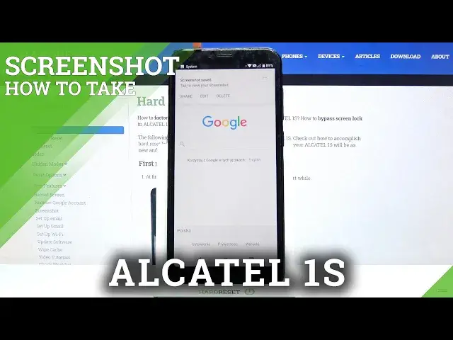 Video thumbnail for How to Take Screenshot on ALCATEL 1S – Screenshot Instructions