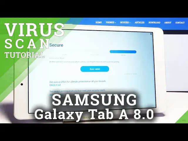 'Video thumbnail for How to Perform Security Scan in SAMSUNG Galaxy Tab A 8.0’’ – Safety Scanner'