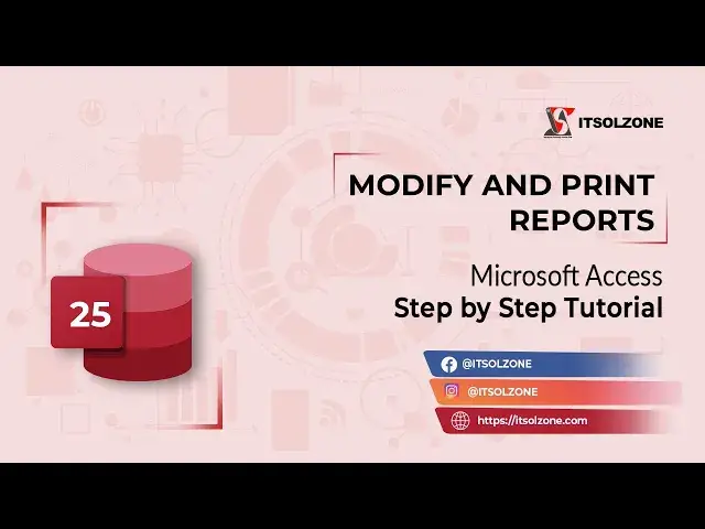'Video thumbnail for Easy Steps to Modify and Print Reports in Microsoft Access - Step-by-Step Tutorial'