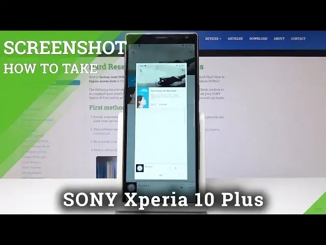 Video thumbnail for How to Take Screenshot in Sony Xperia 10 Plus