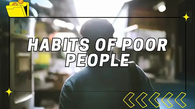 Video thumbnail for 6 HABITS Of POOR People You Must Avoid To Become RICH
