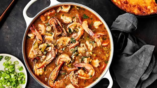 Video thumbnail for Gumbo recipe