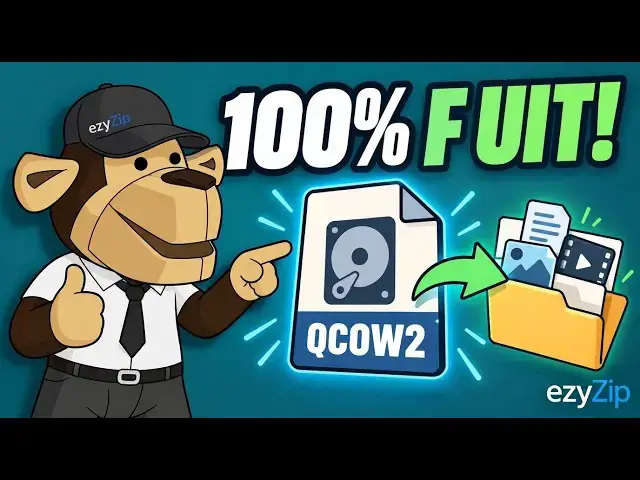 Video thumbnail for 📀 Comment extraire des fichiers QCOW2 en ligne gratuitement | Sans installer de logiciel
