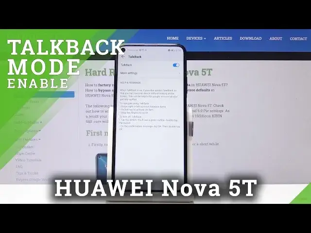 Video thumbnail for How to Activate Talkback in HUAWEI Nova 5T – TalkBack Mode