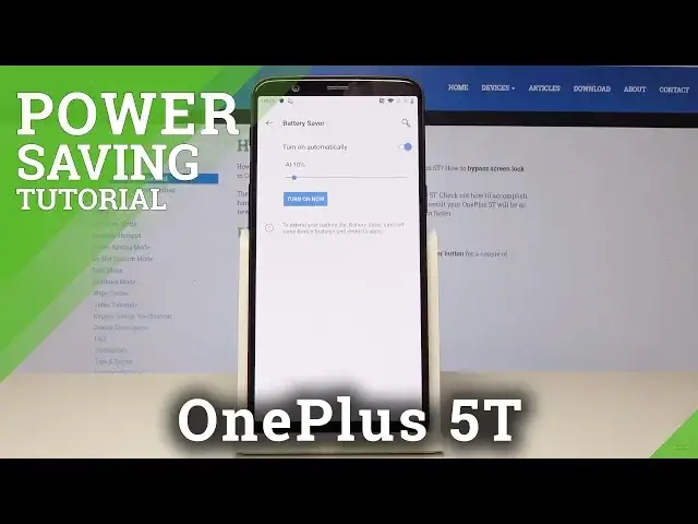 Video thumbnail for How to Save Battery in OnePlus 5T - Turn On / Off Battery Saver