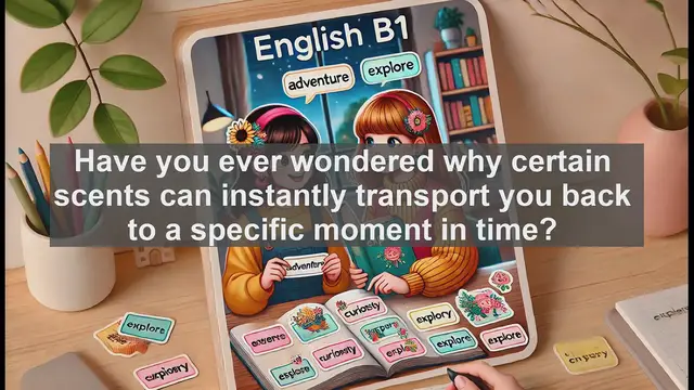 Video thumbnail for 2500 Must Know CEFR B1 Vocabulary - The Power of Smell: Exploring Our Most Evocative Sense