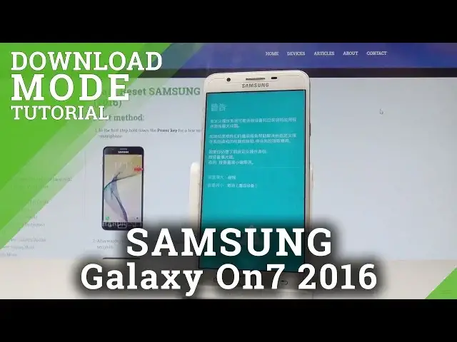 'Video thumbnail for How to Enter Download Mode in SAMSUNG Galaxy On7 (2016) |HardReset.info'