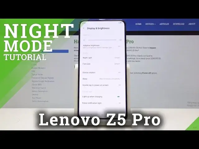 Video thumbnail for How to Activate Night Mode in LENOVO Z5 Pro - Eye Protection Mode