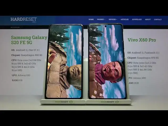 'Video thumbnail for Samsung Galaxy S20 FE 5G vs Vivo X60 Pro - AnTuTu Benchmark | Performance Checkup'