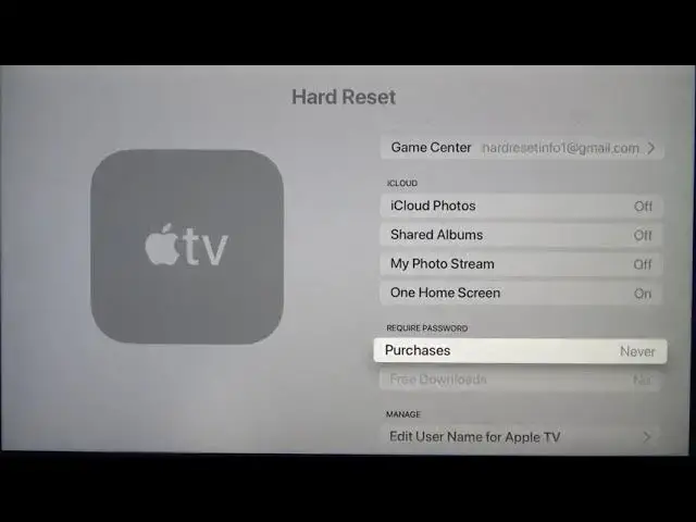 Video thumbnail for How to Manage Accounts on APPLE TV 4K - Set Up and Change iCloud and Apple Game Center Accounts