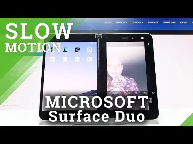 Video thumbnail for How to Record Slow Motion Video on MICROSOFT Surface Duo - Use Slow Motion Effect