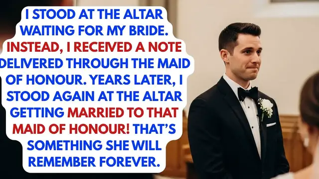 'Video thumbnail for On Our Wedding Day, My Bride Abandoned Me At The Altar. My Revenge Would Sting Her For Life!'