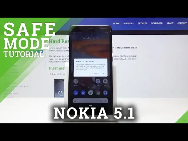 'Video thumbnail for How to Boot Safe Mode in NOKIA 5.1 - Open / Quit Safe Mode'