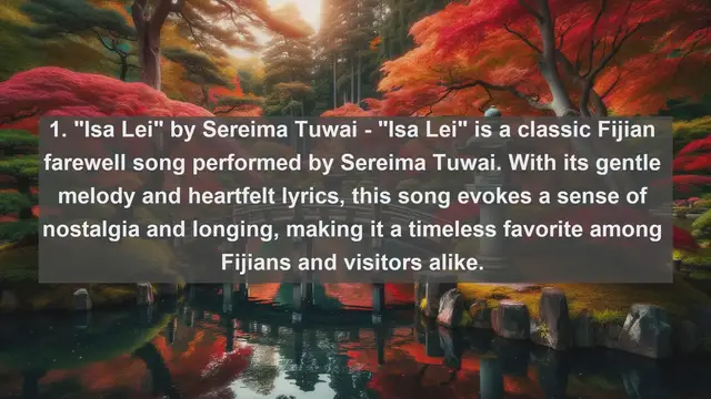 Video thumbnail for Serenading Fiji: Top 10 Most Beautiful Songs from the Islands of Paradise