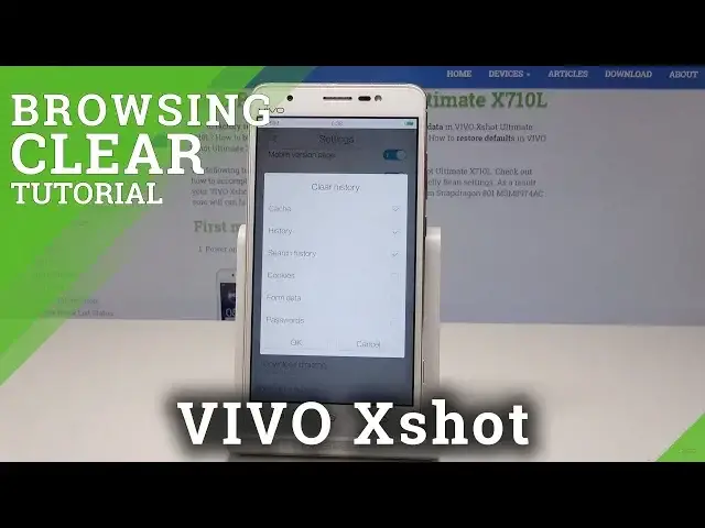 Video thumbnail for Clear Browser VIVO Xshot - Reset History / Delete Cookies