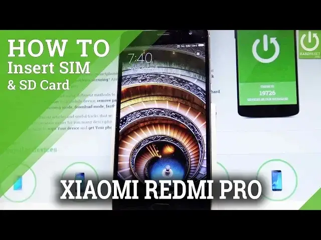 'Video thumbnail for Insert SIM and SD Card in XIAOMI Redmi Pro - Set Up SIM & SD'