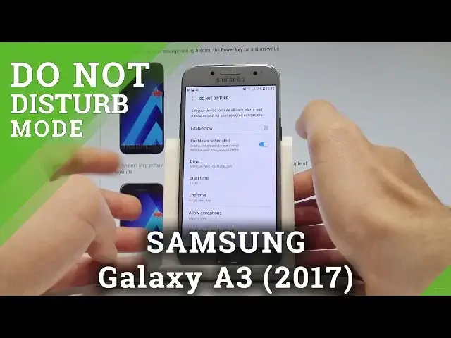 Video thumbnail for How to Allow Do Not Disturb in SAMSUNG Galaxy A3 (2017) - Mute Mode |HardReset.Info