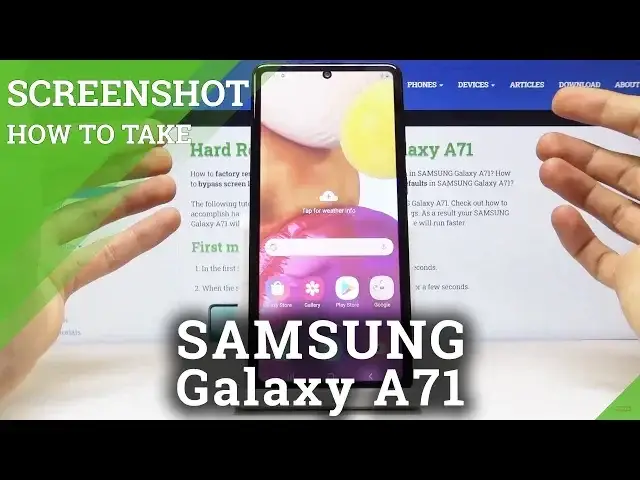 Video thumbnail for How to Take Screenshot in SAMSUNG Galaxy A71 – Capture Screen