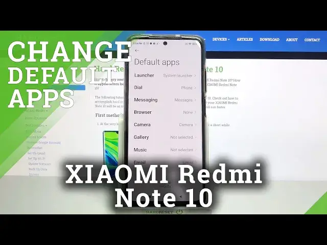 'Video thumbnail for How to Change Default Apps on XIAOMI Redmi Note 10 – Customize Default Apps'