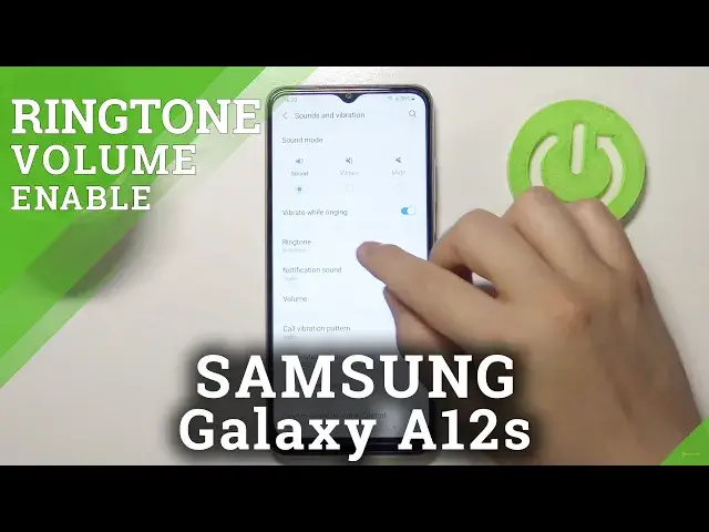 'Video thumbnail for Disable Ringtone Volume in Sound Settings - SAMSUNG Galaxy A12S'