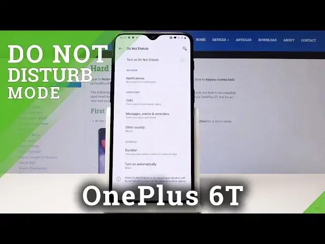 Video thumbnail for How to Activate Do Not Disturb Mode in OnePlus 6T - DND Mode