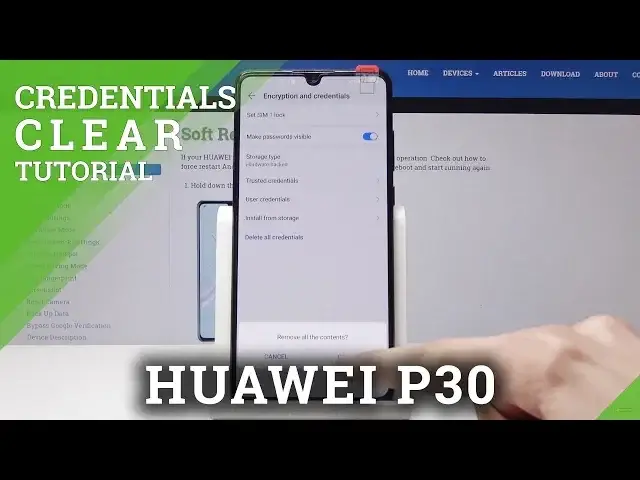'Video thumbnail for HUAWEI P30 CLEAR CREDENTIALS / REMOVE CERTIFICATES'