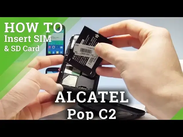 'Video thumbnail for How to Insert SIM and SD Card in ALCATEL Pop C2 |HardReset.info'