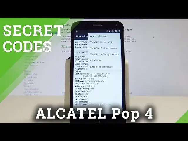'Video thumbnail for Secret Codes ALCATEL Pop 4 - Hidden Mode / Test Menu / Tricks / Secret Options'