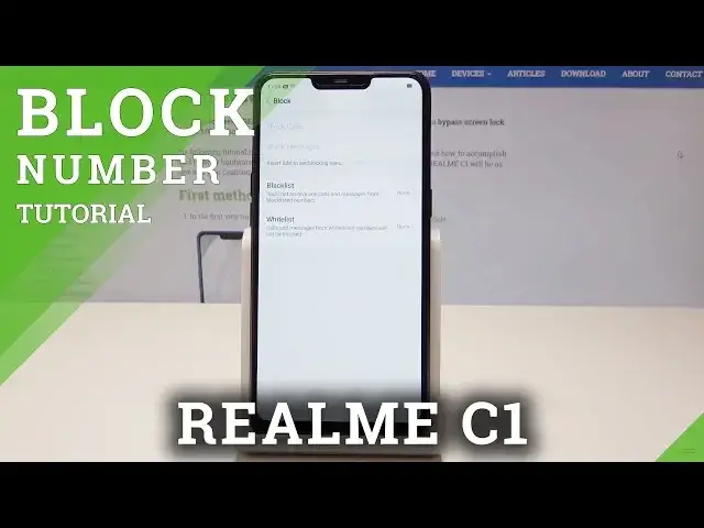 'Video thumbnail for Block Number in REALME C1 - Create Blacklist'