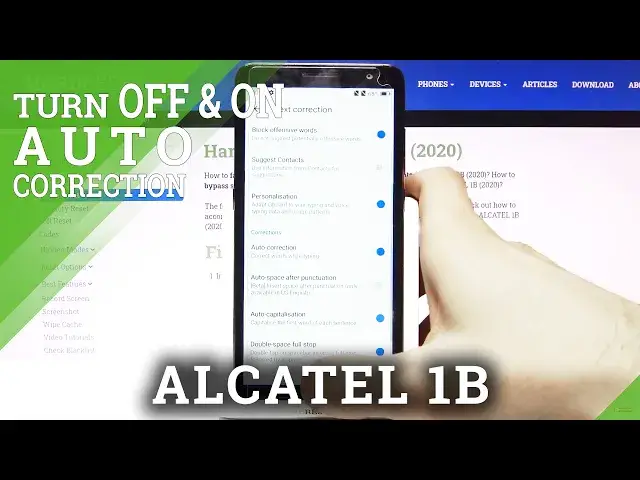 Video thumbnail for How to Activate Autocorrection on ALCATEL 1B (2020) – Activate Spell Checker