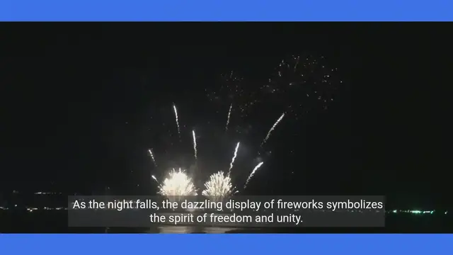 Video thumbnail for Independence Day Celebrations - Fireworks and Patriotism