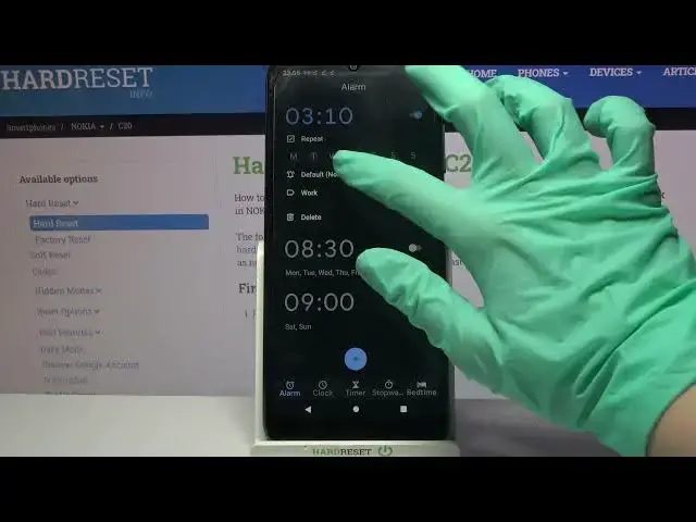 Video thumbnail for How to Set Up Alarm Clock on NOKIA C20 – Alarm Clock Settings