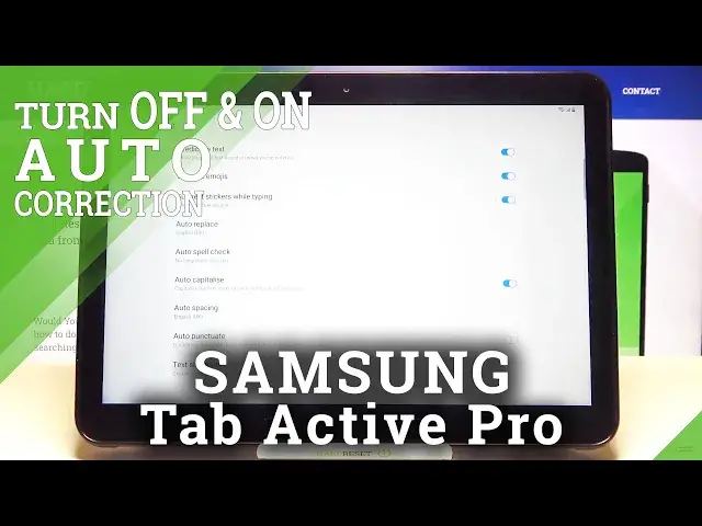 'Video thumbnail for SAMSUNG Galaxy Tab Active Pro – Deactivate Keyboard Auto-Correction Option'