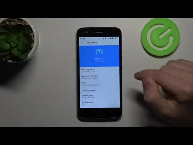'Video thumbnail for ZTE Blade V8 Lite – Check Phone Model & About Phone Settings'