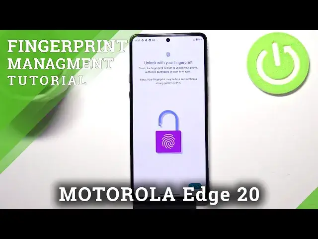 'Video thumbnail for How to Add Fingerprint on MOTOROLA Edge 20 – Set Screen Lock'