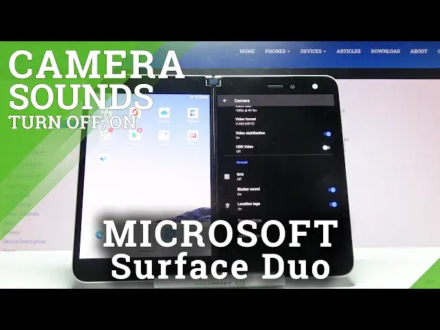 'Video thumbnail for How to Manage Camera Sounds in MICROSOFT Surface Duo - Manage Shutter Sound'