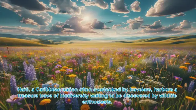 Video thumbnail for Discovering Haiti's Biodiversity Gems: Top 10 Nature Destinations