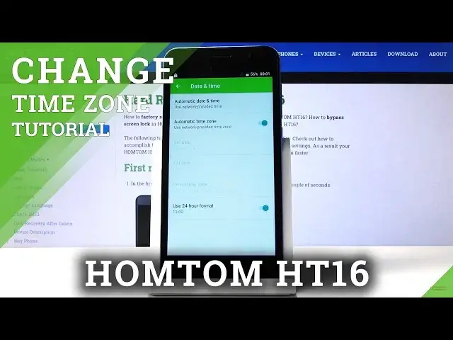 Video thumbnail for How to Set Date and Time on Homtom HT16 – Step by Step Instructions