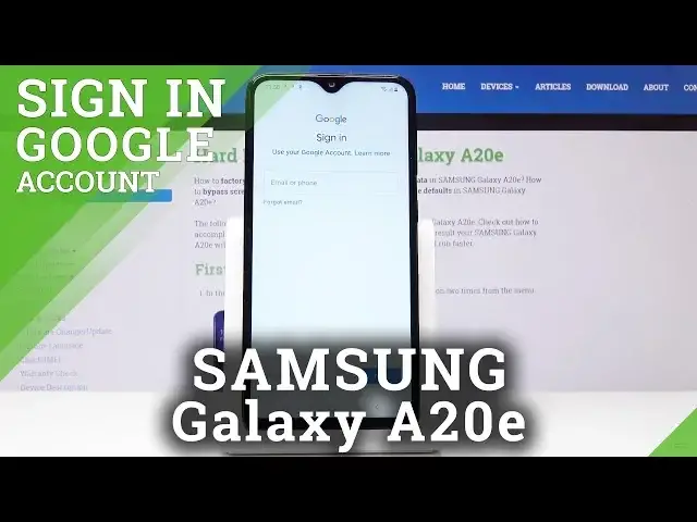 'Video thumbnail for How to Add Google User in SAMSUNG Galaxy A20e - Remove Google Account'