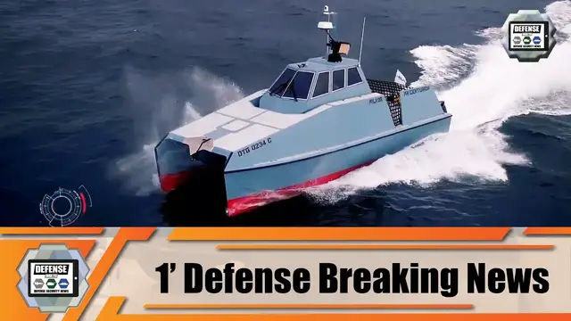 'Video thumbnail for Milkor from South Africa completes sea trials with its MN Centurion high-speed interceptor craft'