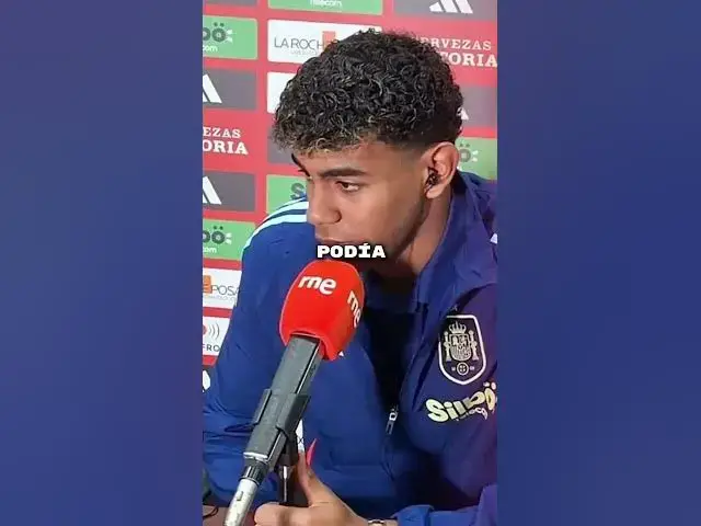 Video thumbnail for ATENTOS A LAS PALABRAS DE LAMINE YAMAL SOBRE SU ENFADO EN ALAVÉS