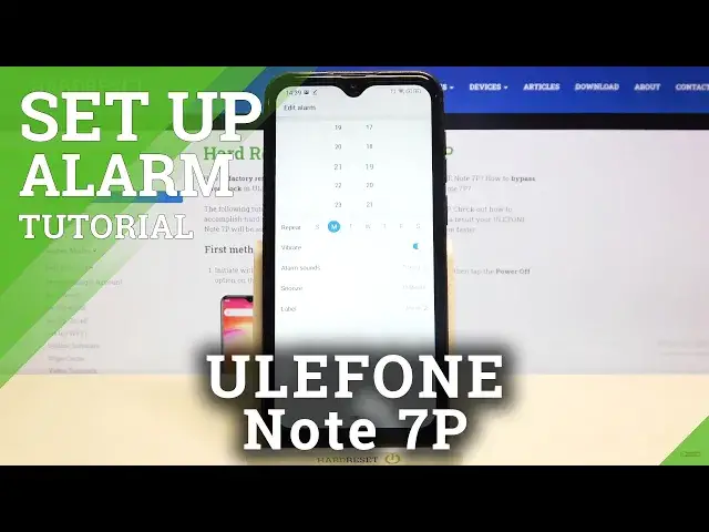 Video thumbnail for How to Personalize Alarm Clock on ULEFONE Note 7P – Set Up Alarm Clock