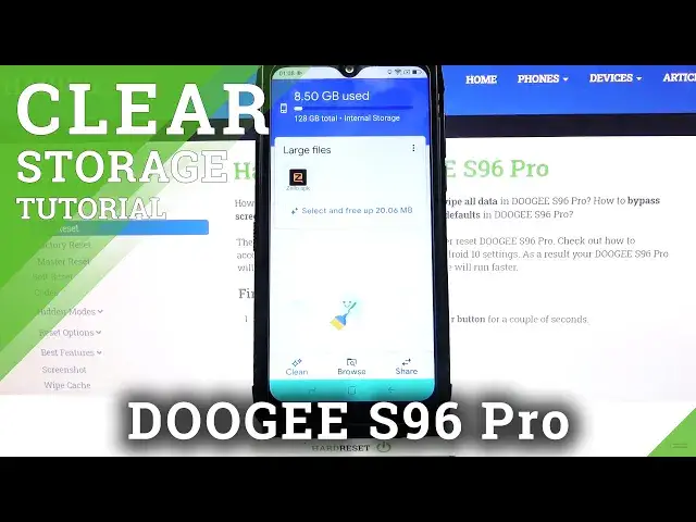 Video thumbnail for How to Clean Storage on DOOGEE S96 Pro – Remove Junky Files