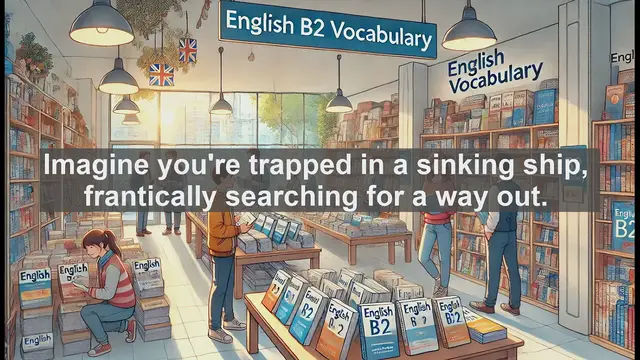 Video thumbnail for 1500 Must Know CEFR B2 Vocabulary - Understanding the Word 'Desperate': Meaning, Usage, and Examples