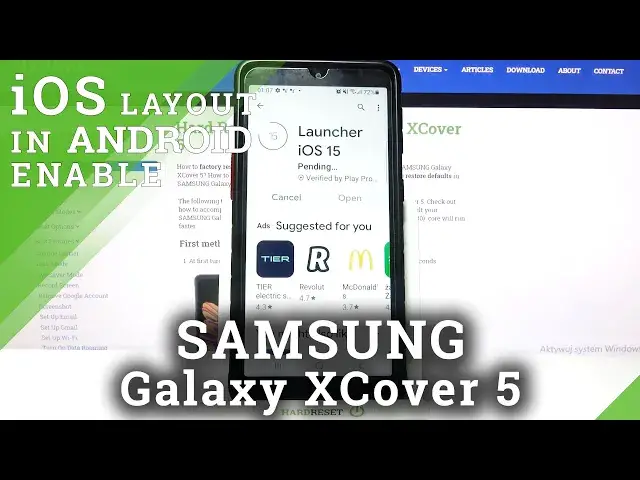 'Video thumbnail for How to Get iOS Launcher in SAMSUNG Galaxy XCover 5 – Apply iOS Layout'